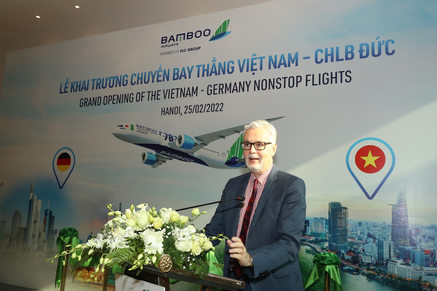 Bamboo Airways comienza a operar los vuelos directos Vietnam-Alemania