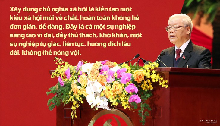 Afirmar y profundizar la esencia y los valores fundamentales del socialismo vietnamita