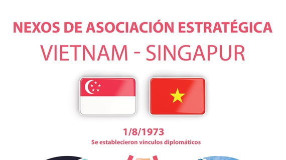 Nexos de asociación estratégica Vietnam-Singapur