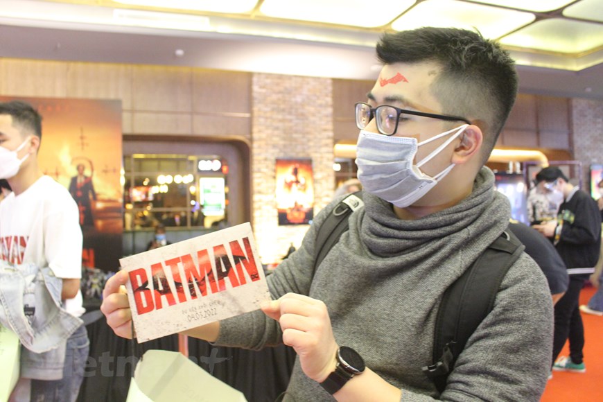 Largas colas en Hanói para ver el éxito de taquilla “The Batman 2022”