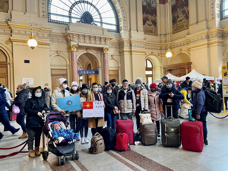 Más de 2600 vietnamitas han abandonado Ucrania