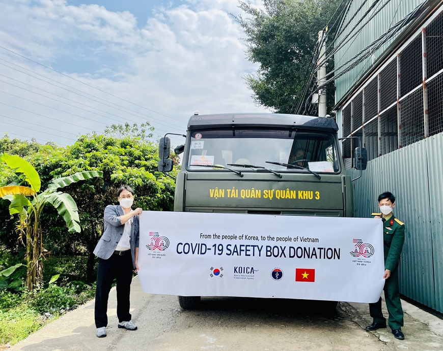 Más materiales sanitarios donados por Corea del Sur llegarán a Vietnam