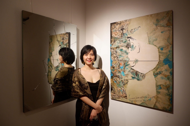 El mundo de la artista vietnamita Mifa en el papel tradicional “Diep”