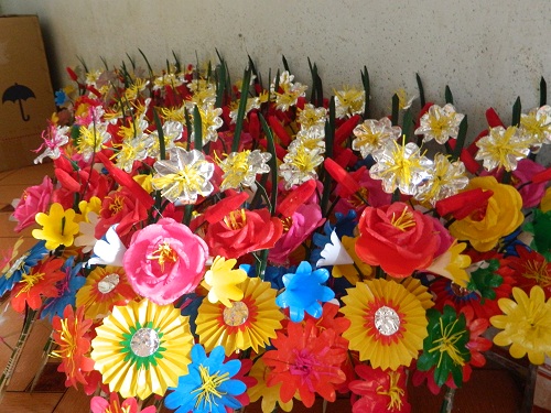 Recorrido por la aldea de flores de papel de Thanh Tien en el centro de Vietnam