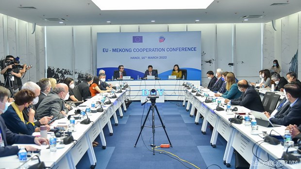 Vietnam contribuye a fortalecer la cooperación entre la Unión Europea y la subregión del Mekong