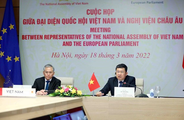 Aumenta la cooperación parlamentaria Vietnam-Unión Europea