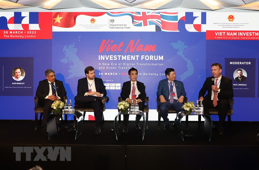 Imágenes del foro de inversión de Vietnam en Reino Unido
