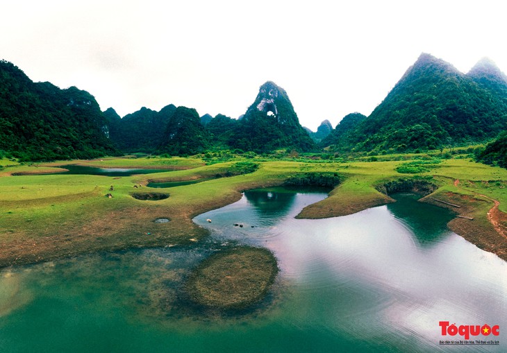 La belleza de la montaña Mat Than en la provincia de Cao Bang