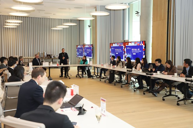 Seminario de colaboración entre empresas emergentes de Vietnam y Reino Unido