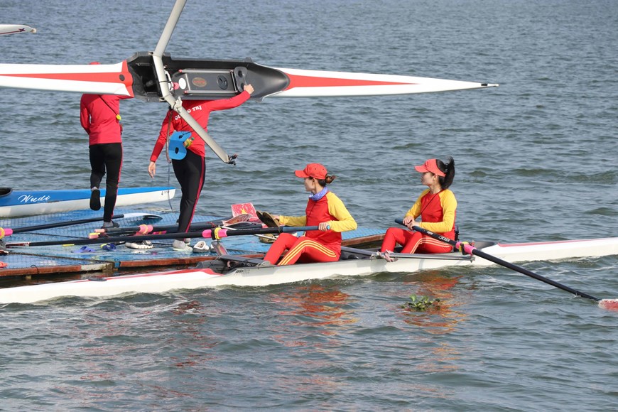 La ciudad de Hai Phong lista para la competición de piragüismo