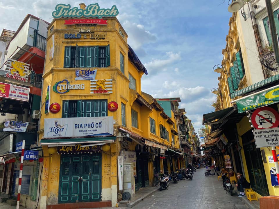 Las casas de tubo, una original característica de las calles de Hanói