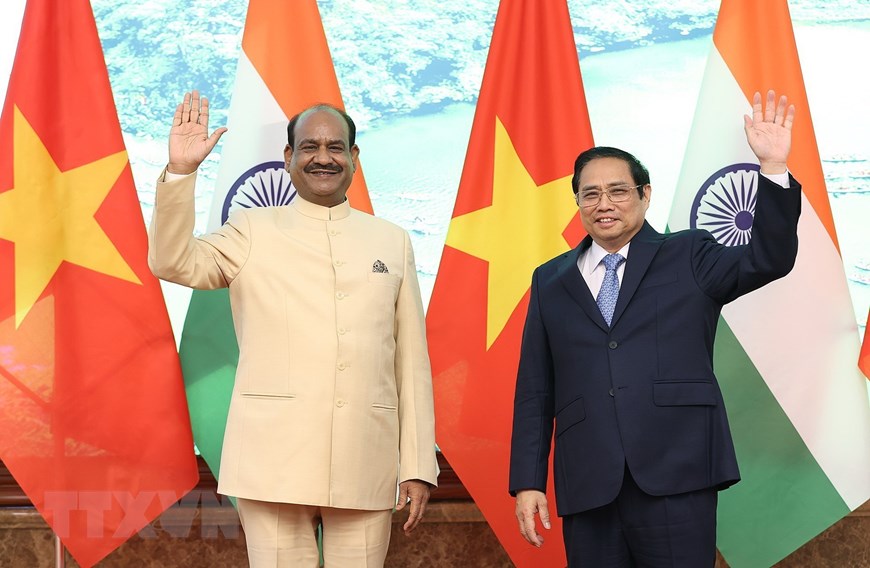 El primer ministro recibe al presidente de la Cámara de Representantes de la India