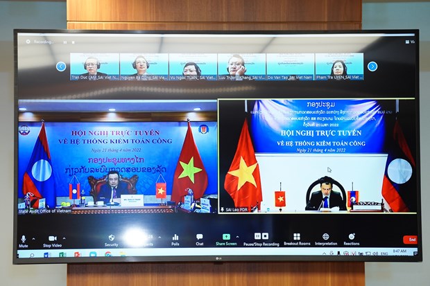Vietnam y Laos intensifican cooperación en auditoría estatal