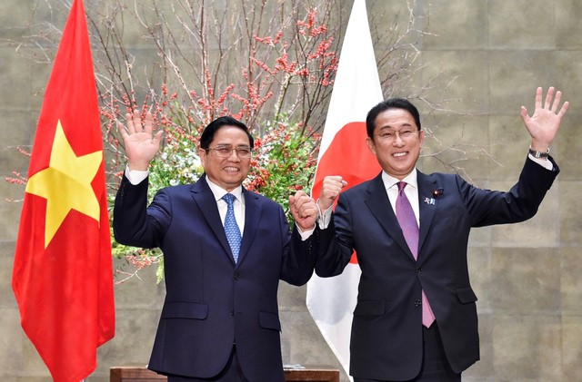 Fortalecimiento de la asociación estratégica amplia y profunda Vietnam-Japón