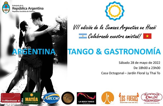 Intenso programa en la VII Semana Argentina en Hanói