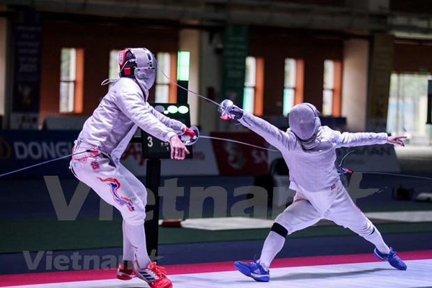 Oro para Vietnam en esgrima en la categoría de sable