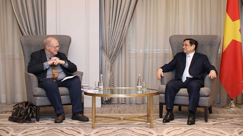 Reunión entre el primer ministro y amigos de Vietnam en Estados Unidos