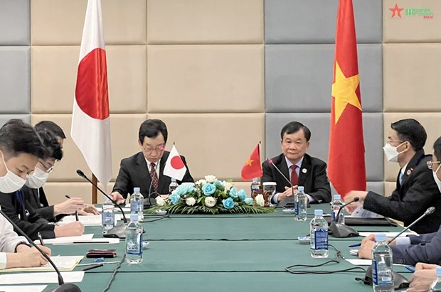 Los viceministros de Defensa de Vietnam y Japón se reúnen en Phnom Penh