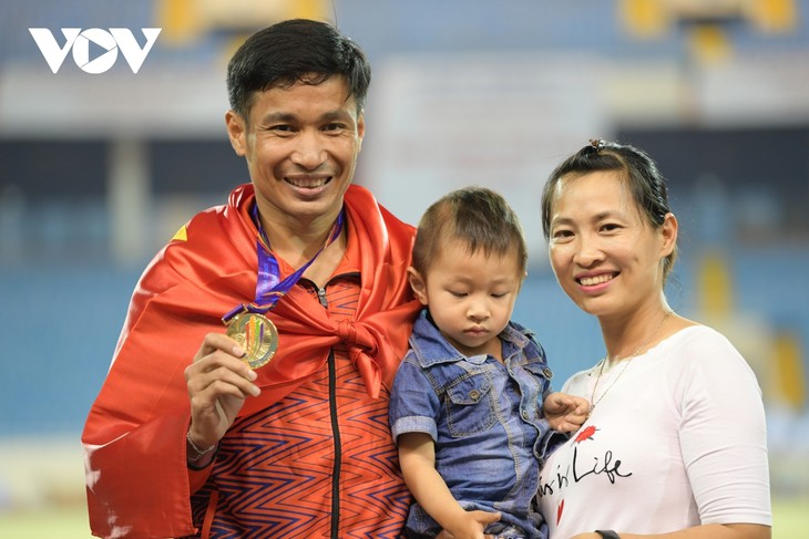 Atletas vietnamitas ganadores de la mayor cantidad de medallas de oro en SEA Games 31