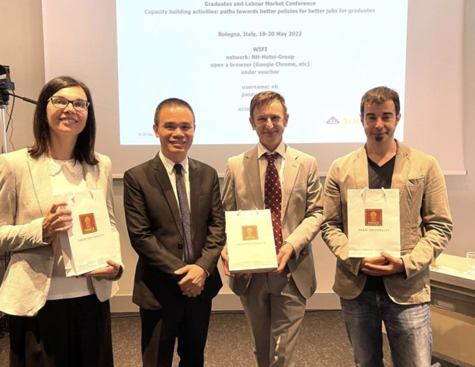 La universidad de Hanói y la Universidad italiana de Ferrara colaborarán para mejorar la calidad de la formación
