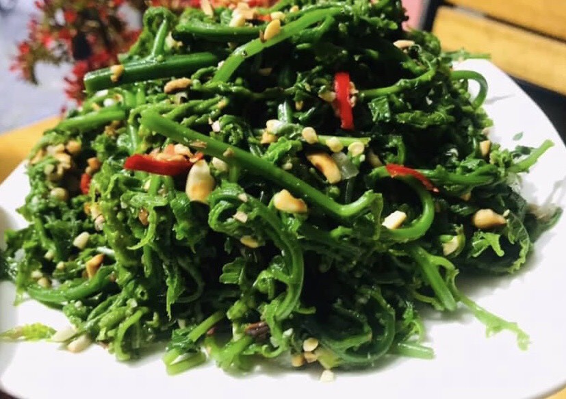 Verduras de cáñamo de los montañeses