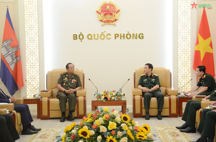 Fortalecimiento de las relaciones de defensa entre Vietnam y Camboya