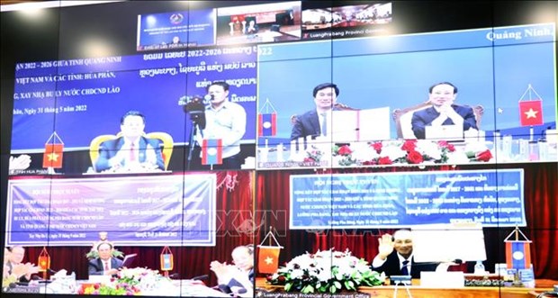 Quang Ninh y las localidades de Laos refuerzan nexos