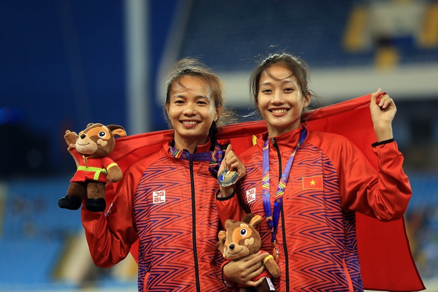 Excelente actuación de los atletas vietnamitas en los SEA Games 31
