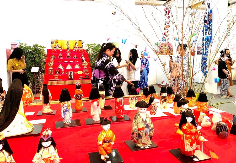 Ningyō exposiciones de arte y belleza de las muñecas japonesas