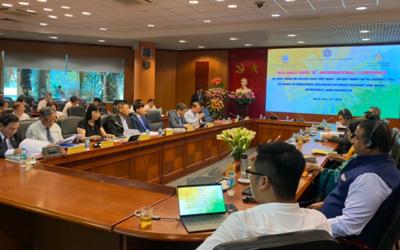 La conferencia busca mejorar la asociación Vietnam-India