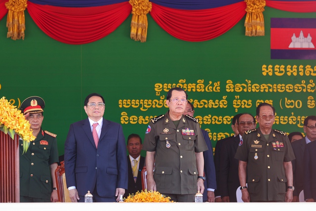 Ceremonia conmemorativa de los 45 años de la caída del régimen genocida de Pol Pot