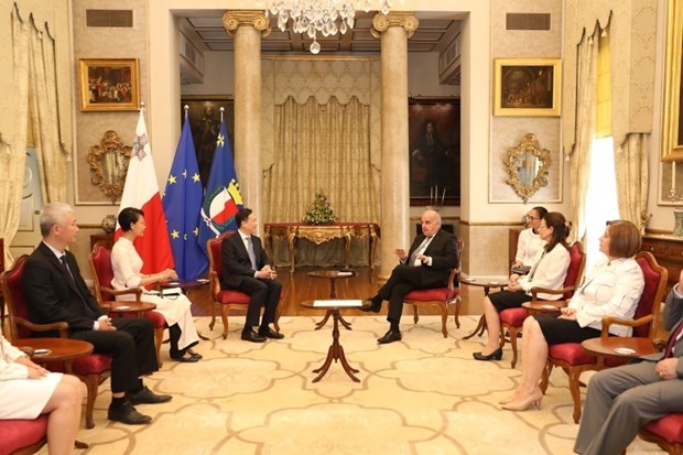 Presentación de cartas credenciales del nuevo embajador de Vietnam en Malta