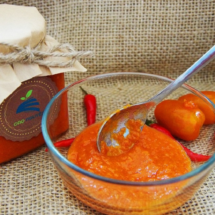 Chi Chuong la famosa salsa de chile que hace las famosas delicias de la ciudad portuaria de Hai Phong