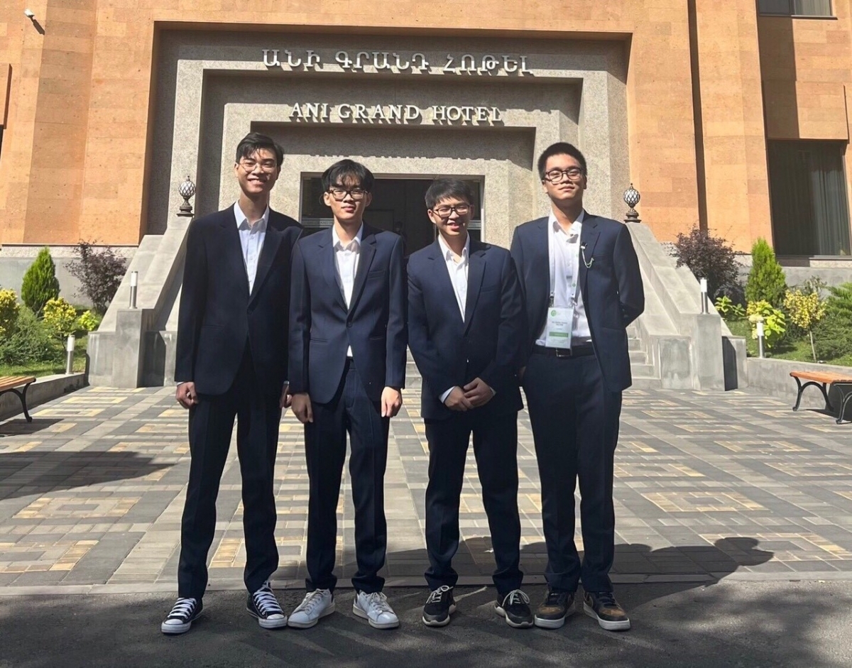 Estudiantes vietnamitas ganan medallas en Olimpiada Internacional de Biología