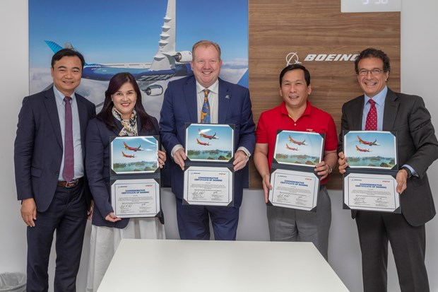 Vietjet y Boeing firman acuerdo para la adquisición de 200 aviones como parte de la estrategia global de la aerolínea