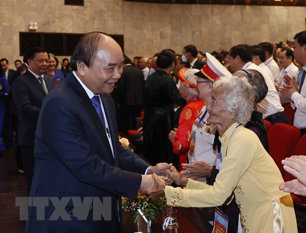 Ceremonia en Hanói con motivo del Día de los Inválidos y Mártires de Guerra