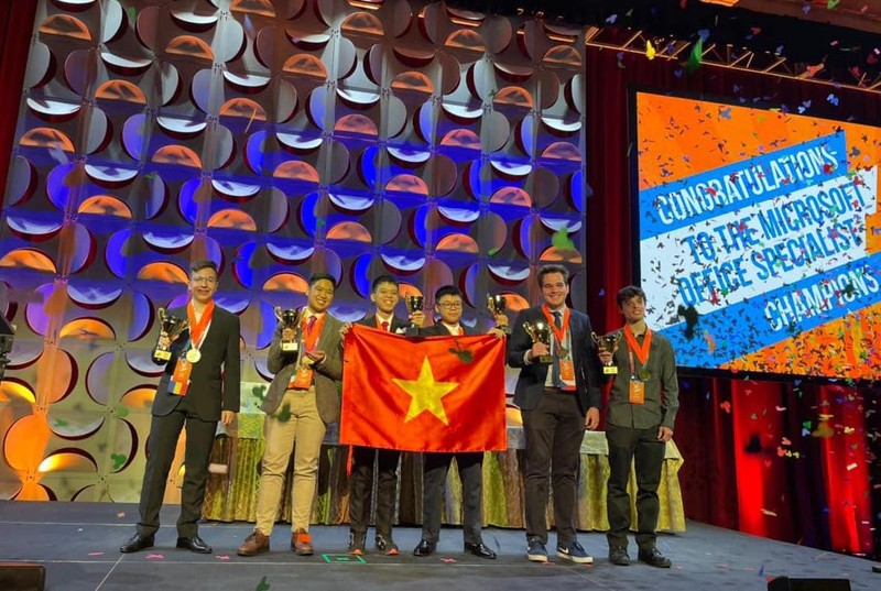 Vietnam obtiene cuatro medallas de oro en los campeones mundiales de especialistas en Microsoft Office 2022