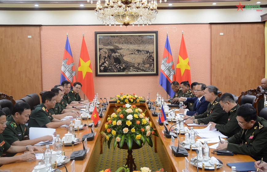 Fortalecer la cooperación en defensa entre Vietnam y Camboya