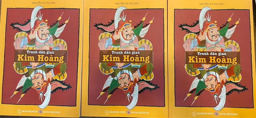 A la venta el libro sobre pinturas tradicionales de Kim Hoang