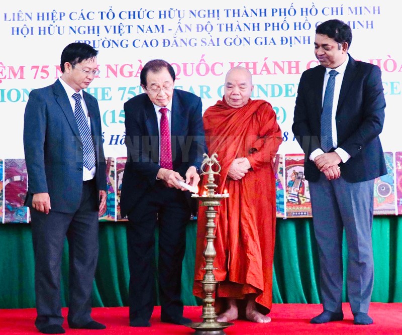 El Día de la Independencia de India celebrado en Ciudad Ho Chi Minh