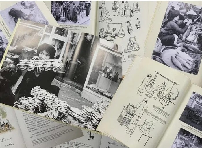 Exposición sobre vendedores ambulantes y pregones en las calles de Hanói celebrada en Da Nang