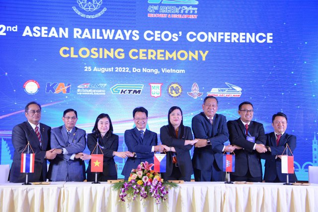 Clausura de la 42 º Conferencia de Directores Ejecutivos de Ferrocarriles de la ASEAN