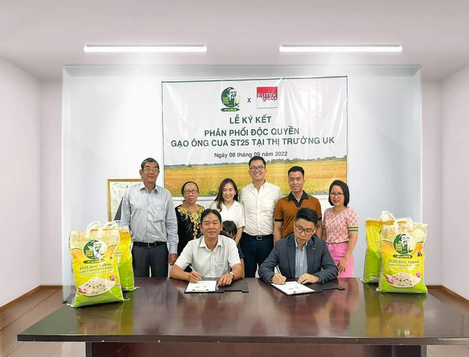 El arroz Ong Cua ST25 de Vietnam disponible en el mercado del Reino Unido