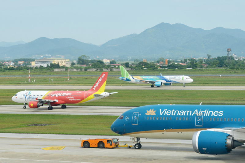 Fuerte recuperación del sector aeronáutico de Vietnam tras la pandemia