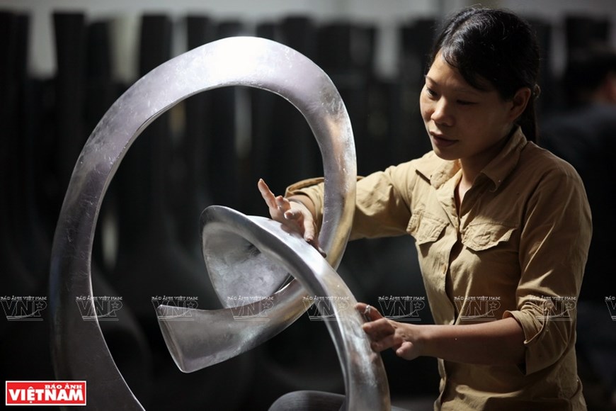 Aldea de laca de Ha Thai en Hanói