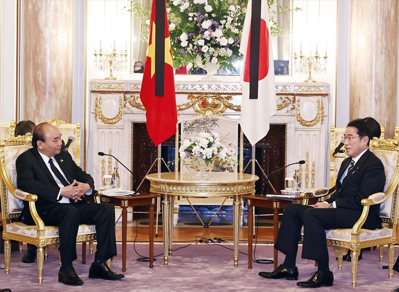 Vietnam y Japón por estrechar su cooperación multifacética
