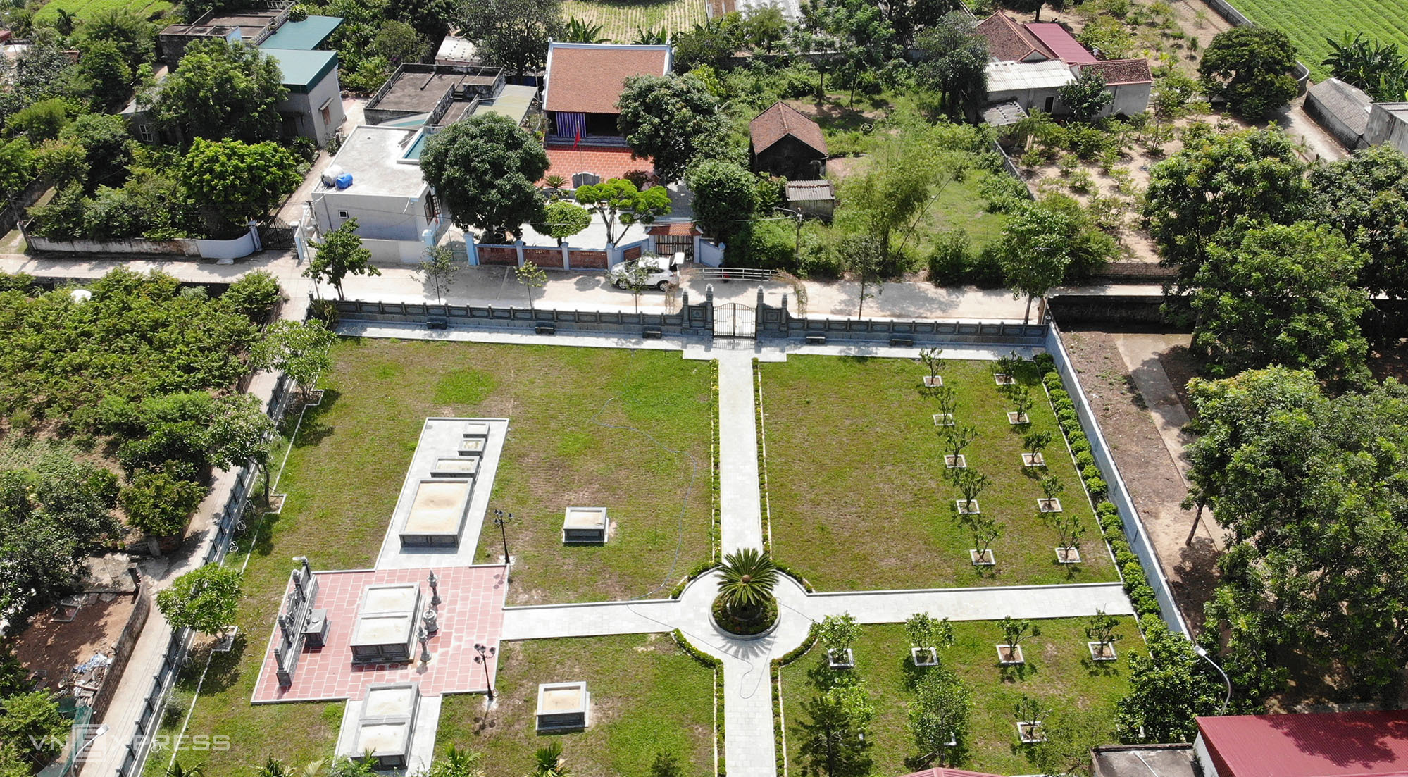 El sitio histórico de la reliquia de la madre Tom