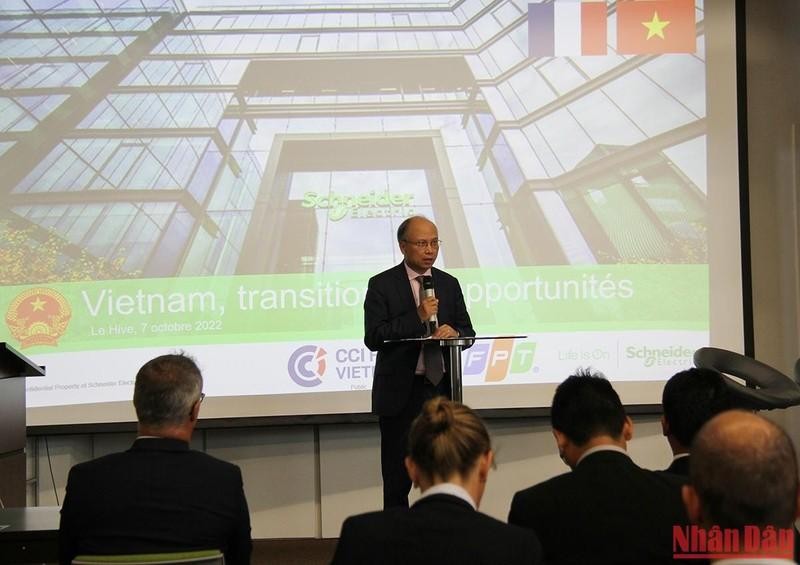Buscan intensificar cooperación en comercio e inversión entre Vietnam y Francia