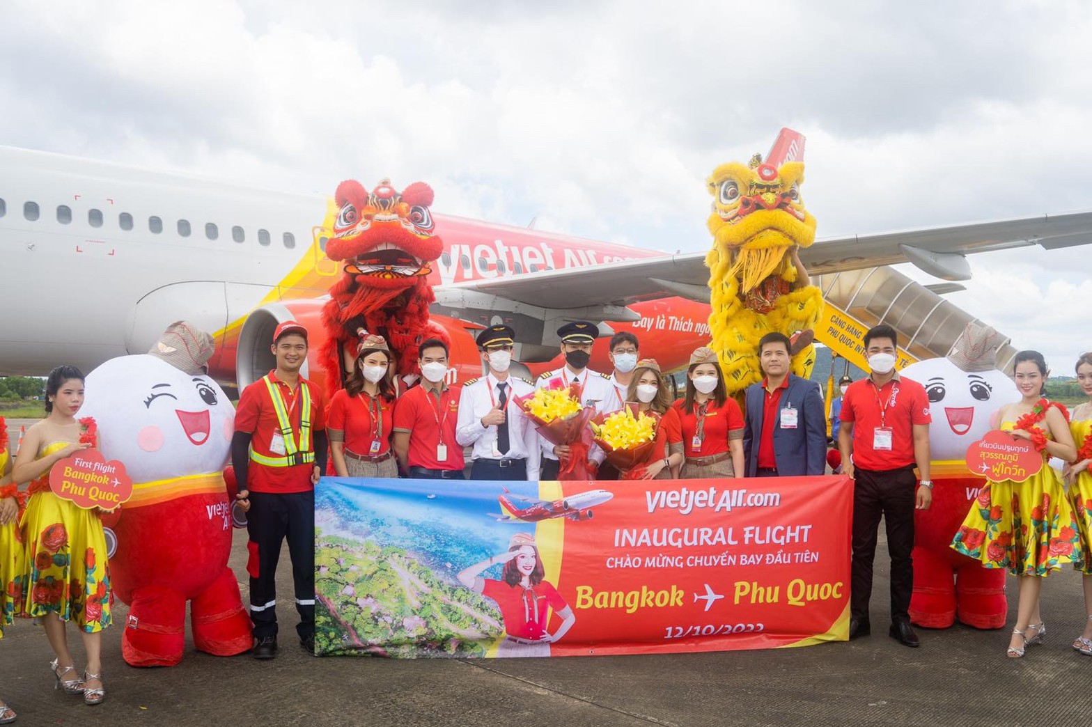 Inaugura Vietjet de Vietnam ruta aérea directa Phu Quoc - Bangkok
