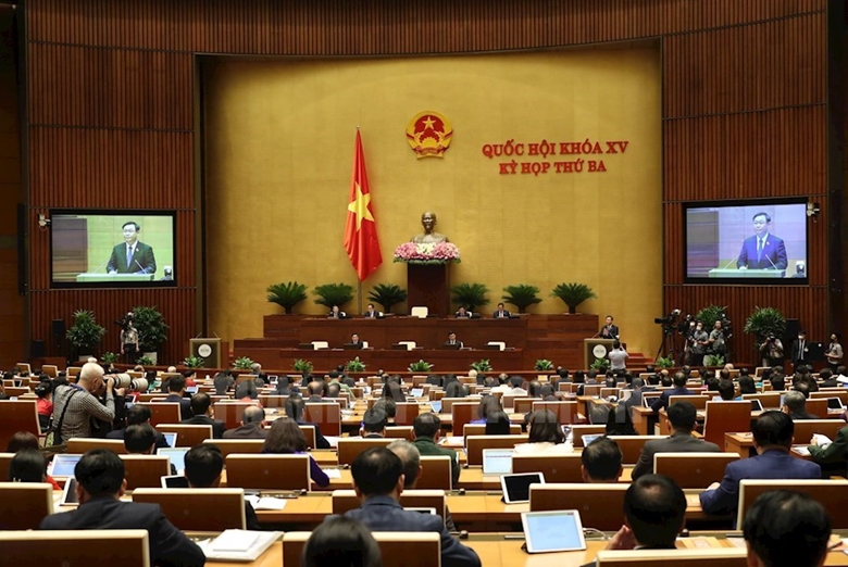 Inauguración del IV periodo de sesiones de la Asamblea Nacional